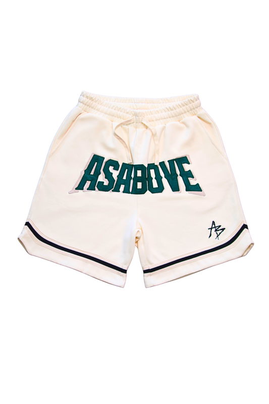 Signature As Above Cotton Shorts