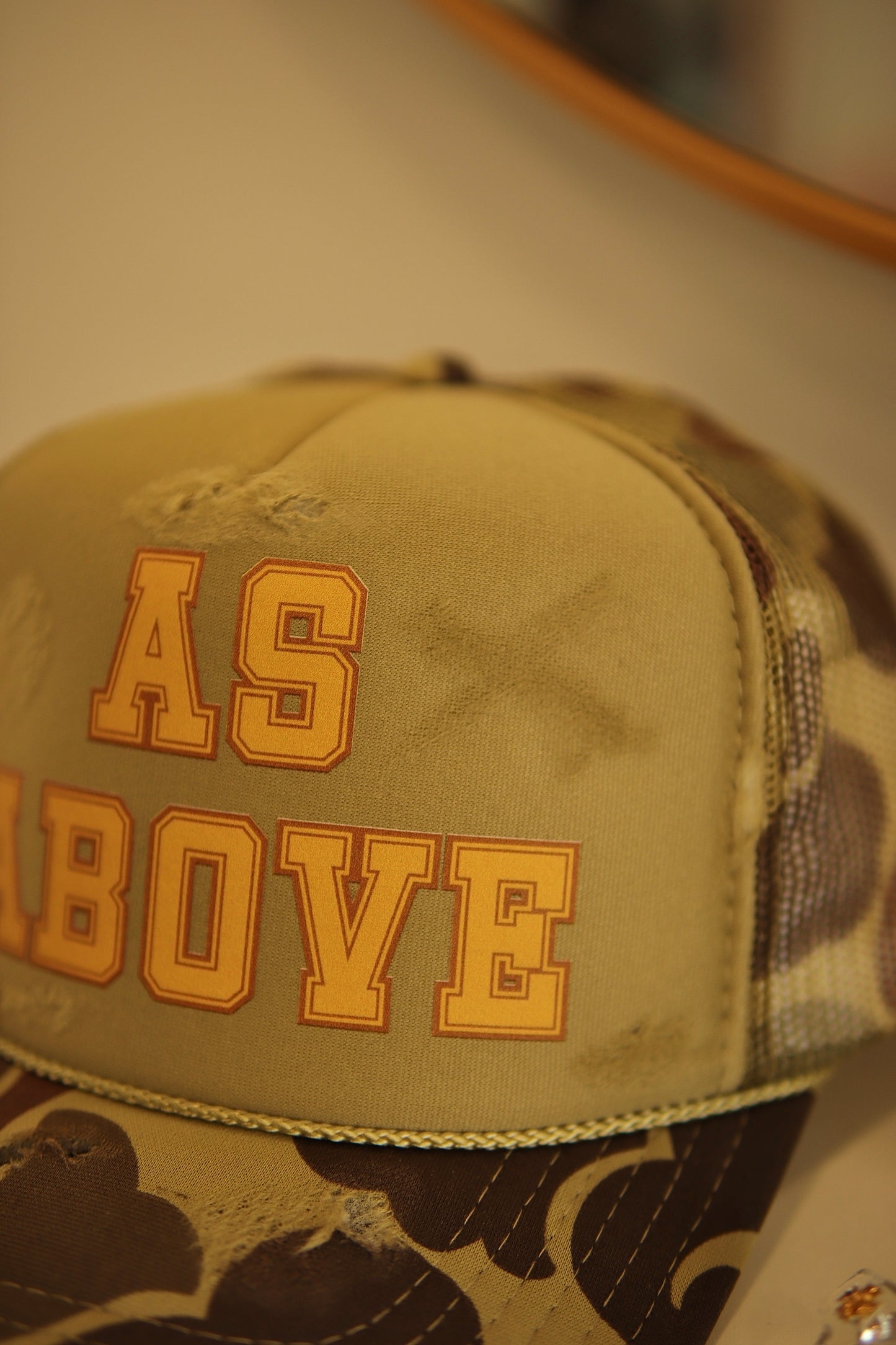As Above Camo Hat