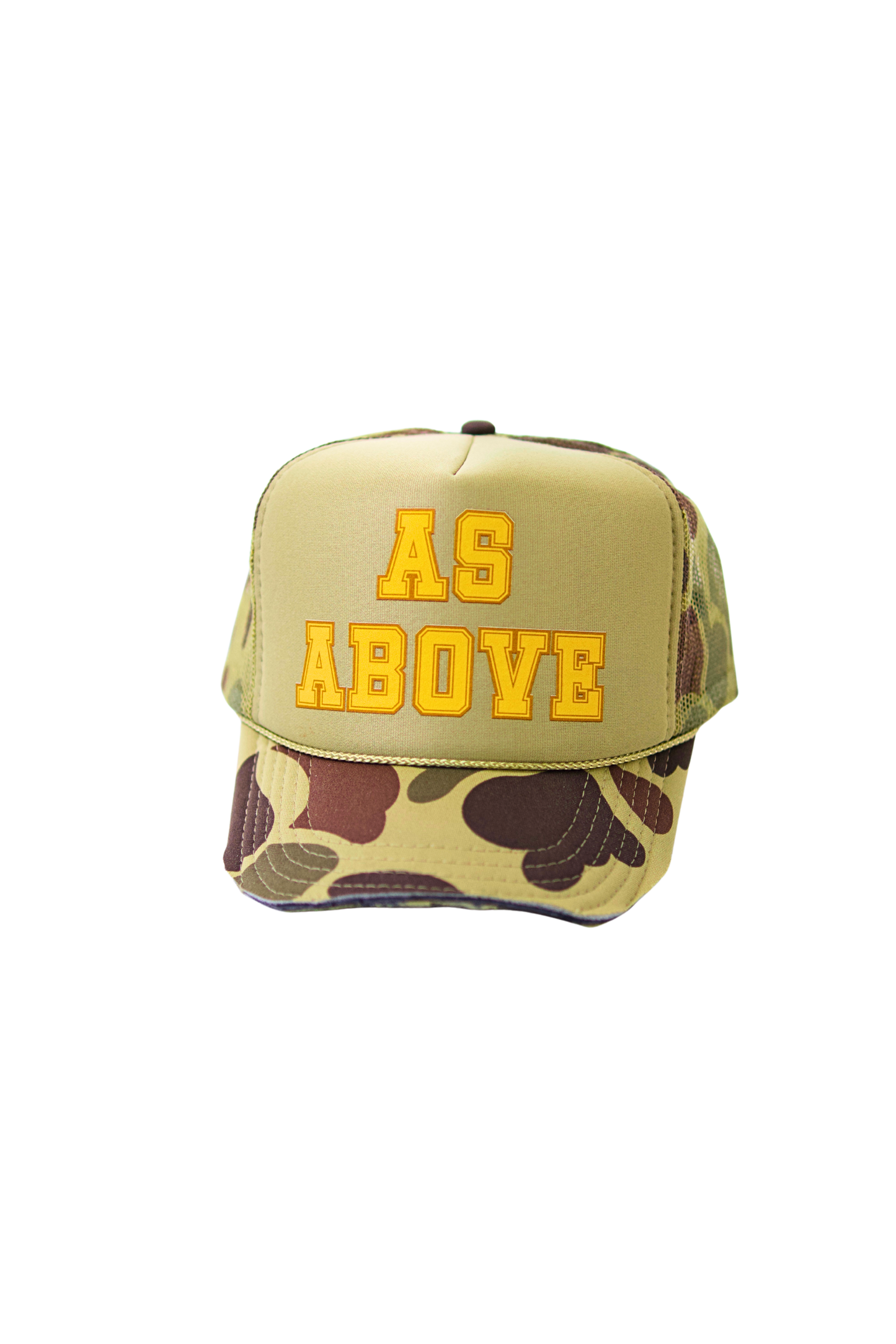As Above Camo Hat