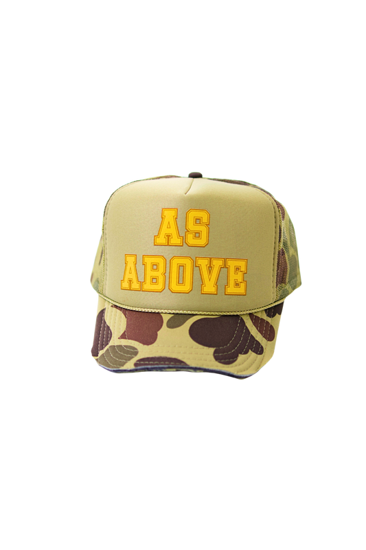 As Above Camo Hat